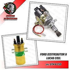 Electronic Distributor Lucas Coil Kent based Lotus Twin Cam Engine 1962 to 1975