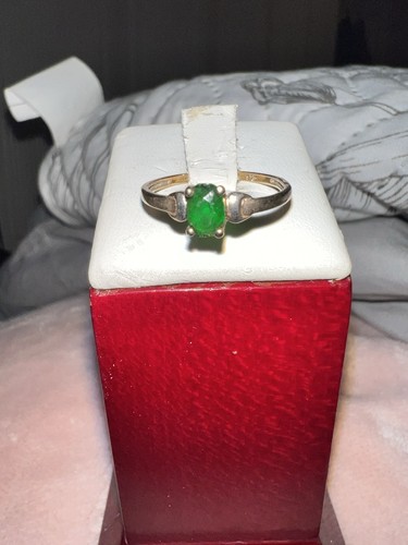 Victorian emerald ring - victorian,