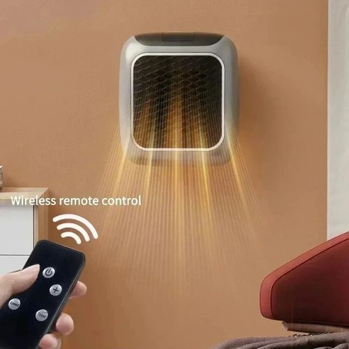 Mini heater fan wall plug - fan, in