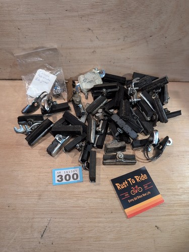 Vintage bicycle brake blocks - vintage,