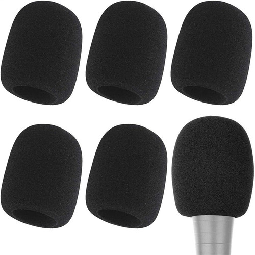 6pcs foam microphone - 6pcs, cover