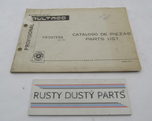 Bultaco original provisional - original,