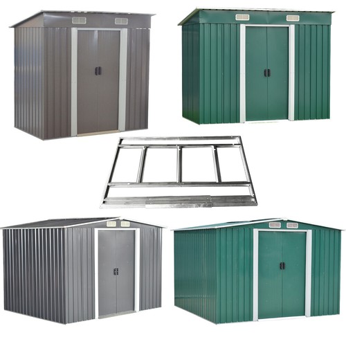Metal garden shed - shed, 8