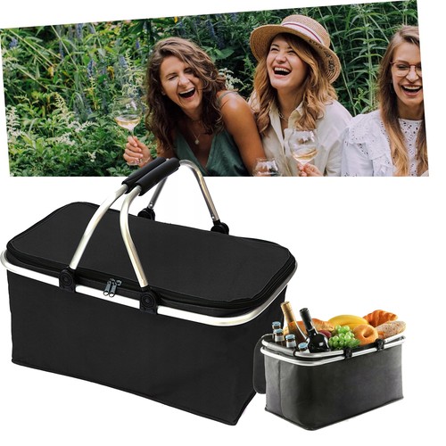 Picnic basket foldable - basket, lunch