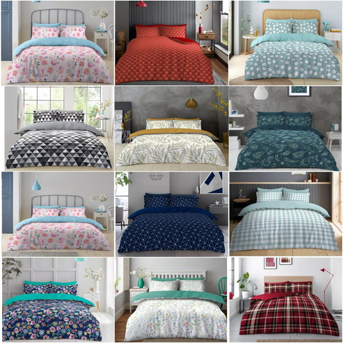 Reversible duvet quilt cover - duvet,