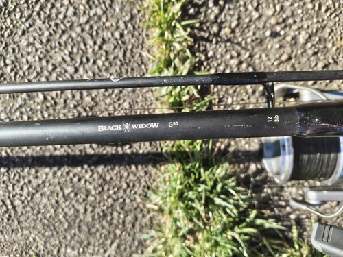 Daiwa black widow g50 12ft - black,