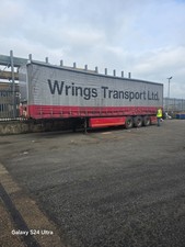 Artic Curtainside Trailer  2005 SDC