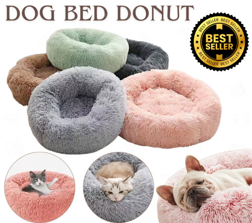 Dog bed donut soft large - dog,