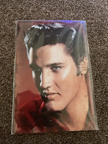 Elvis presley metal sign - elvis,