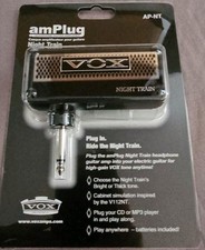 Vox amPlug Night Train Guitar Headphone Amplifier Brand New Sealed Amp