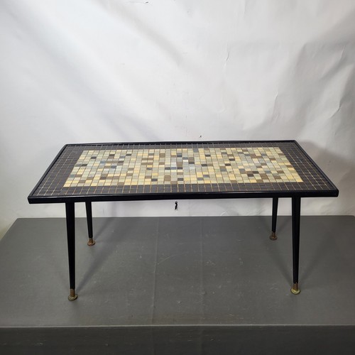 Mid century mosaic coffee - century, side