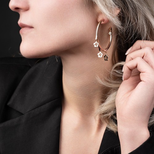 18ct rose gold - rose,