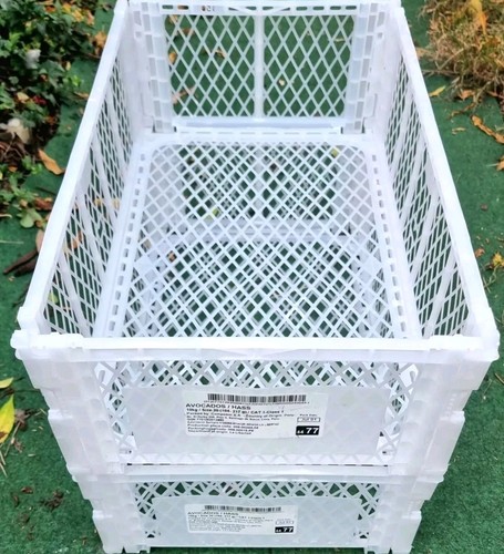 Plastic stackable storage - 3,