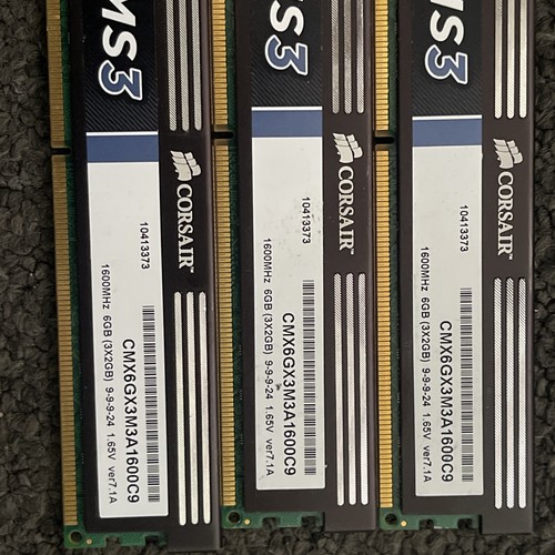 Corsair xms3 6gb ddr3 - corsair,