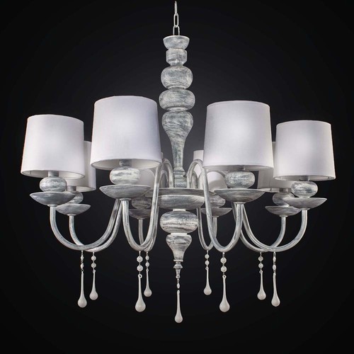 Vintage chandelier wood and - chandelier,