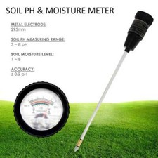 Soil PH Moisture Meter 295mm Electrode Probe Long Tester Garden Plant Farme