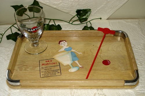 Vintage dry martini - dry, serving