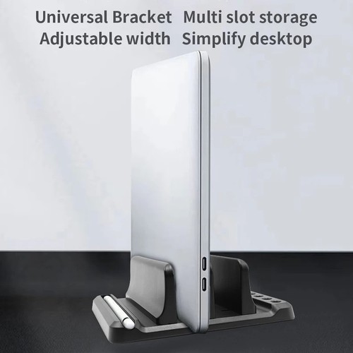 Vertical laptop stand plastic - stand,