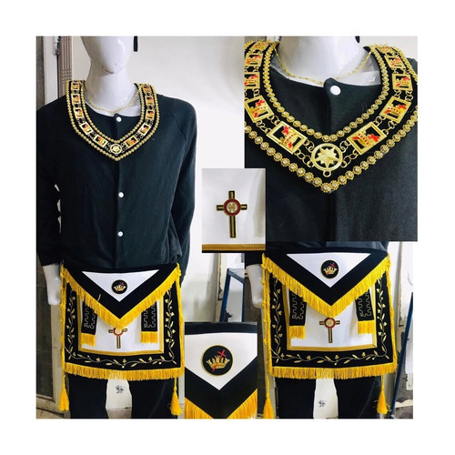 Hand embroidered masonic - hand,