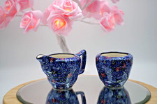 Vintage Chintz Sugar Bowl & Milk Jug Porcelain Set Ringtons Boxed