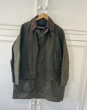 Barbour Northumbria Vintage Wax Jacket 40 Chest Green