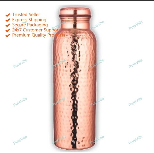 100 copper bottle ayurveda - 100%,