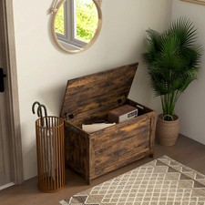 Industrial Wooden Storage Box