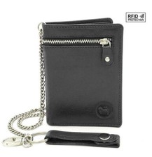 Men's Leather RFID Chain