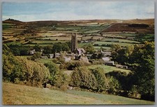 Widecombe in the Moor Devon England Postcard