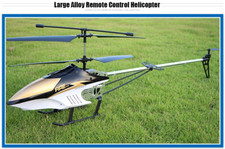 BLACK GOLD 3.5CH 80cm Large Helicopter R/C Aircraft Anti-fall RC Toy Outdoor