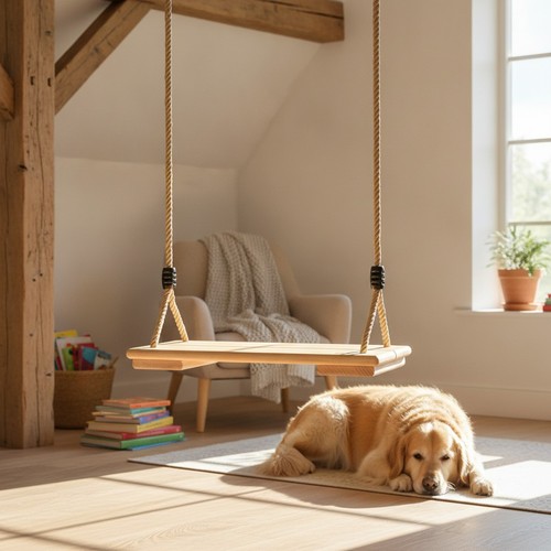 Wooden swing seat adults - swing,
