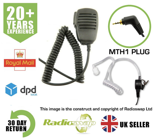 Speaker mic covert earpiece - speaker,