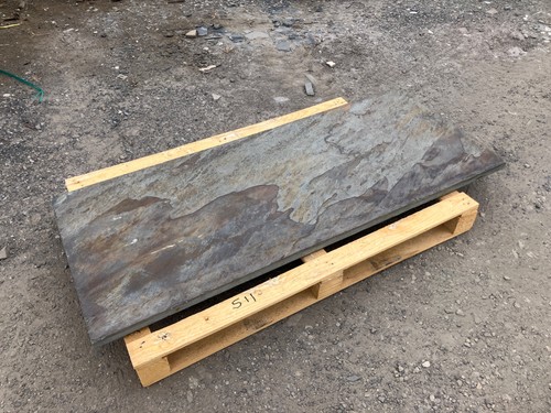 Natural rustic slate hearth - rustic,