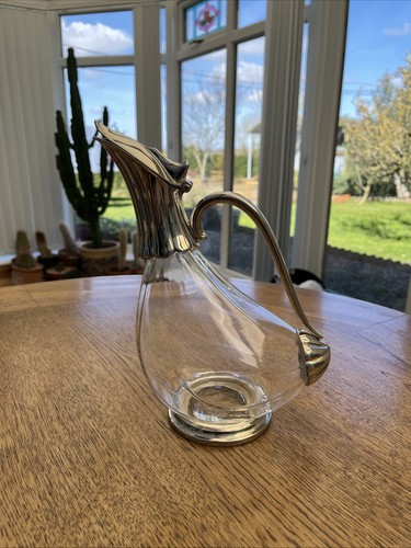 Edwardian silver plate duck - silver,