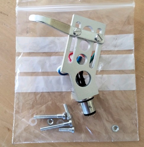 Straight tonearm silver angled - silver,
