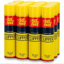 CLIPPER High Quality Universal Gas Lighter Butane Gas Fuel Fluid Refill 300ML