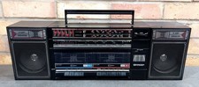 Vintage Sharp WF-372E boombox