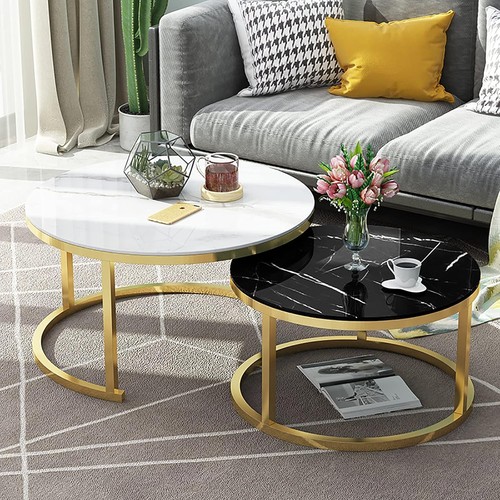 Nesting coffee tables set - tables,