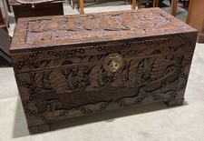 Chinese Camphor Wood  Antique Chest/Trunk 