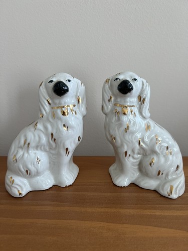 Stafford shire dog pair - shire,