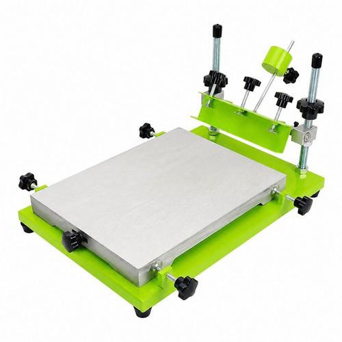Manual screen printing - screen-printing, press