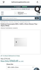 Brand New Kaldewei Cayonoplan