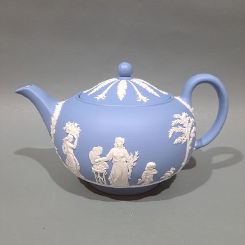 Wedgwood jasper ware pale - jasper, blue