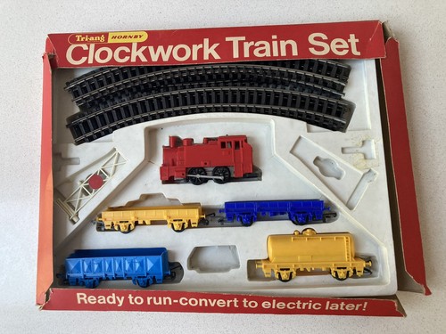 Triang hornby clockwork train - clockwork,