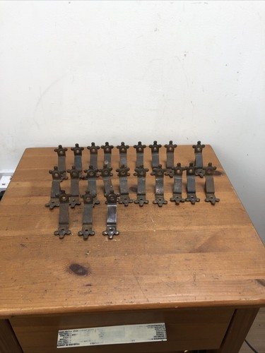 Art deco stair rod clips - 22,