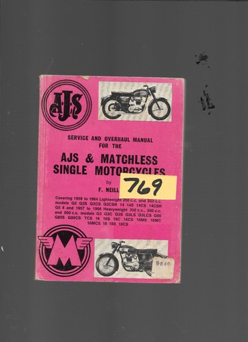 1959 ajs matchless single - 1959-64, &