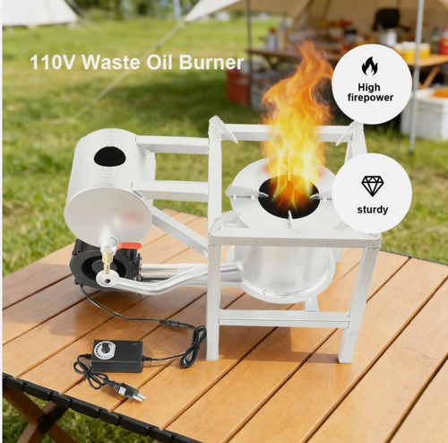 Waste oil burner - waste,