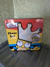 Simpson Chess Set  In Tin