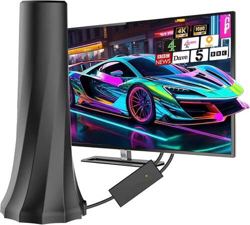 Amplified indoor aerial - tv,