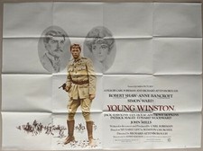 Young Winston 1972 Original UK Quad Film Movie Poster